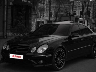2008 Mercedes-Benz E-Класс 350 III (W211, S211) Рестайлинг, чёрный, 1050000 рублей, вид 1