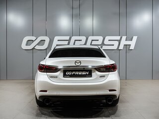 2016 Mazda 6 III (GJ) Рестайлинг, белый, 1749000 рублей, вид 4