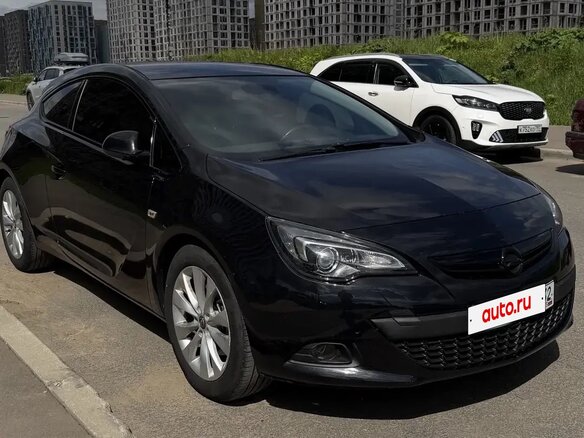 2013 Opel Astra GTC J Рестайлинг, чёрный, 910000 рублей