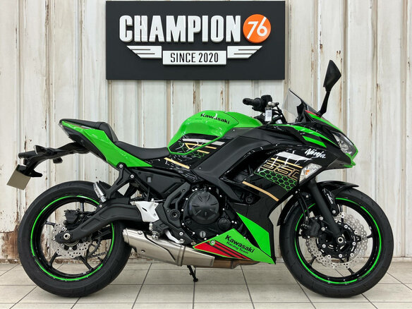 2021 Kawasaki Ninja 650, зелёный, 820000 рублей