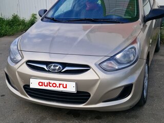 2011 Hyundai Solaris I, бежевый, 500000 рублей, вид 2
