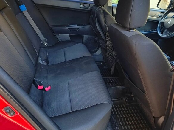 2008 Mitsubishi Lancer X, красный, 790000 рублей - вид 15