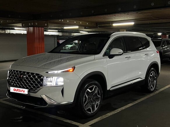 2021 Hyundai Santa Fe IV Рестайлинг, белый, 3649000 рублей - вид 15