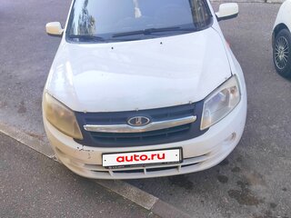 2013 Lada (ВАЗ) Granta I, белый, 300000 рублей, вид 1