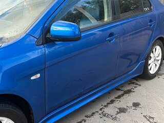 2008 Mitsubishi Lancer X, синий, 800000 рублей, вид 3