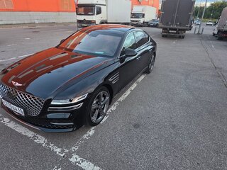 2021 Genesis G80 II, чёрный, 4500000 рублей, вид 3
