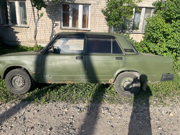 2008 Lada (ВАЗ) 2107, зелёный - вид 4