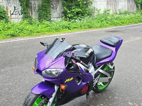 2002 Yamaha YZF-R6, фиолетовый, 330000 рублей, вид 2