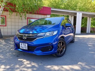 2017 Honda Fit III Рестайлинг, синий, 1280000 рублей, вид 1