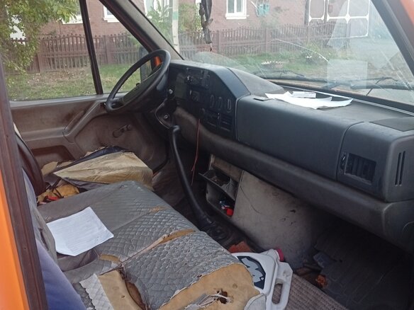 2001 Volkswagen LT, оранжевый, 540000 рублей - вид 6