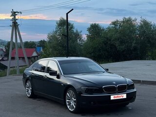 2005 BMW 7 серии 750i IV (E65/E66) Рестайлинг, чёрный, 1050000 рублей, вид 4