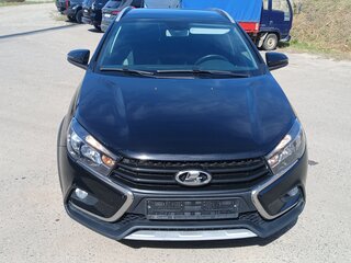 2021 Lada (ВАЗ) Vesta SW Cross I, чёрный, 1000000 рублей, вид 1