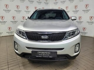 2013 Kia Sorento II Рестайлинг, серебристый, 1599000 рублей, вид 2