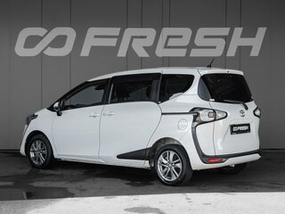 2016 Toyota Sienta II, белый, 1285000 рублей, вид 2