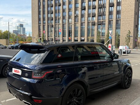 2021 Land Rover Range Rover Sport II Рестайлинг, синий, 8700000 рублей, вид 3