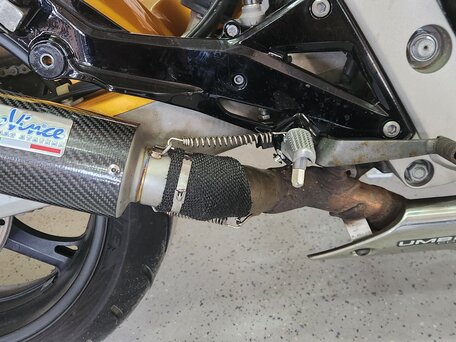 2007 Honda CB 600F Hornet, золотистый, 490000 рублей, вид 3