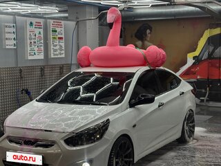 2012 Hyundai Solaris I, белый, 530000 рублей, вид 2