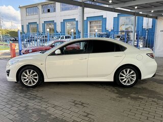 2011 Mazda 6 II (GH) Рестайлинг, белый, 765000 рублей, вид 2