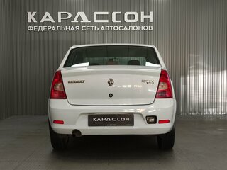 2014 Renault Logan I Рестайлинг, белый, 450000 рублей, вид 4