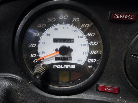 2007 Polaris Widetrak LX, чёрный, 650000 рублей, вид 5