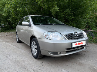 2001 Toyota Corolla IX (E120, E130), серебристый, 399000 рублей, вид 1