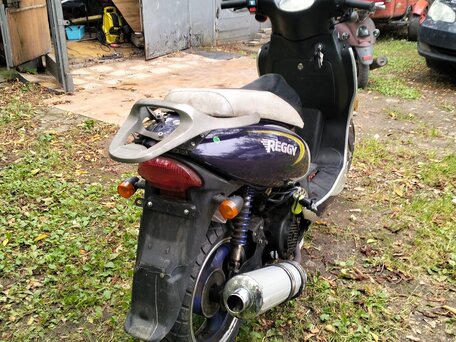 2008 Racer MX125E, серебристый, 25000 рублей, вид 2