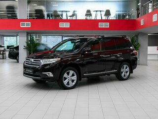 2012 Toyota Highlander II (XU40) Рестайлинг, пурпурный, 1890000 рублей, вид 1