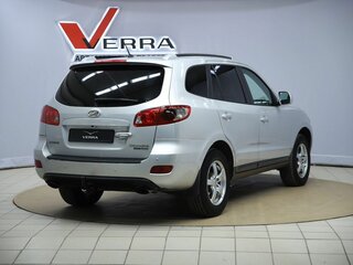 2008 Hyundai Santa Fe II, серебристый, 650000 рублей, вид 5