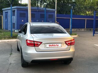 2016 Lada (ВАЗ) Vesta I, серебристый, 720000 рублей, вид 3