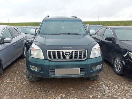 2007 Toyota Land Cruiser Prado 120 Series, зелёный, 1841000 рублей, вид 1