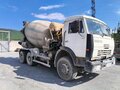 2001 КамАЗ Автобетоносмеситель, белый, 800000 рублей - вид 2
