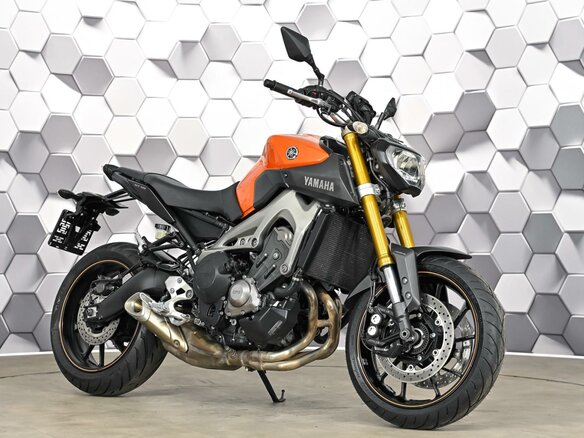 2014 Yamaha MT-09 (FZ-09), оранжевый