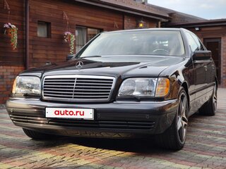 1995 Mercedes-Benz S-Класс 600 III (W140) Рестайлинг, чёрный, 3950000 рублей, вид 2