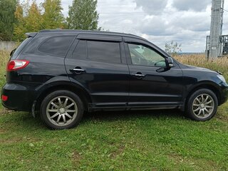 2008 Hyundai Santa Fe II, чёрный, 1000000 рублей, вид 4