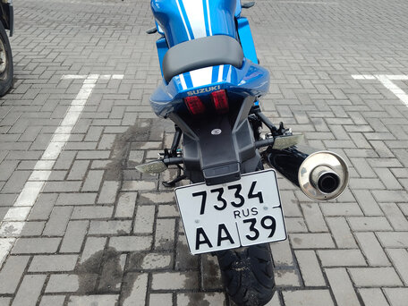 2009 Suzuki SV 650, синий, 335000 рублей, вид 5
