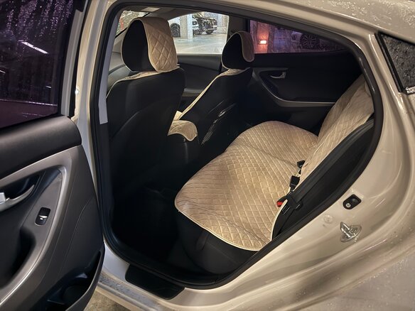 2014 Hyundai Elantra V (MD) Рестайлинг, бежевый, 980000 рублей - вид 12