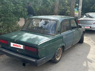 1998 Lada (ВАЗ) 2107, зелёный, 45000 рублей, вид 3