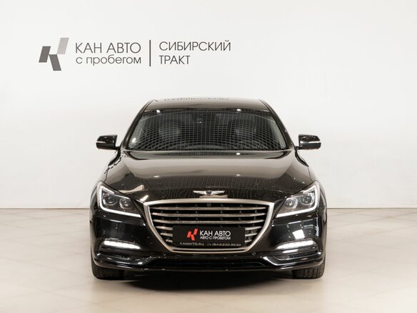 2018 Genesis G80 I, чёрный, 2150000 рублей - вид 1