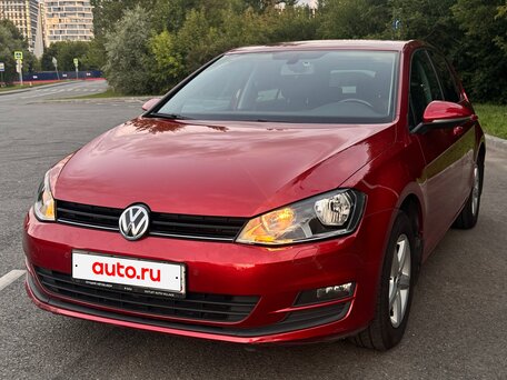 2013 Volkswagen Golf VII, красный, 790000 рублей, вид 1