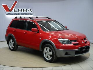 2004 Mitsubishi Outlander I, красный, 405000 рублей, вид 3