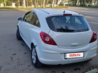 2008 Opel Corsa D, белый, 215000 рублей, вид 4