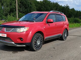2007 Mitsubishi Outlander II, красный, 790000 рублей, вид 4