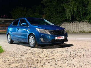 2013 Kia Rio III, синий, 380000 рублей, вид 2