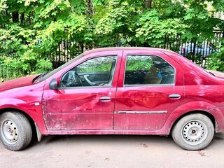 2010 Renault Logan I Рестайлинг, красный, 216000 рублей, вид 3