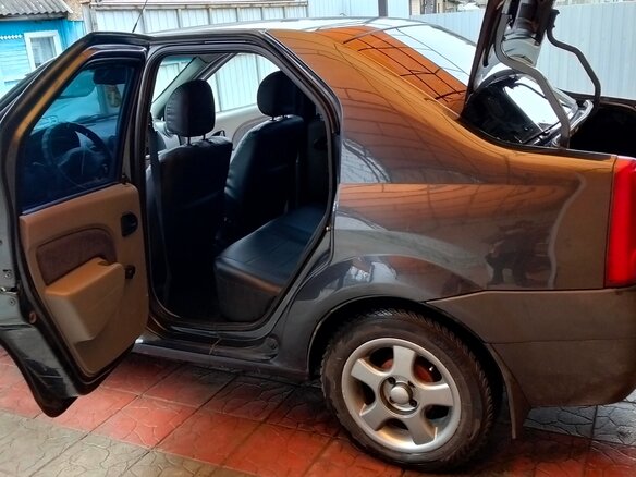 2006 Renault Logan I, серый, 340000 рублей - вид 18