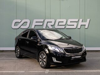 2013 Kia Rio 4-speed III, чёрный, 875000 рублей, вид 1