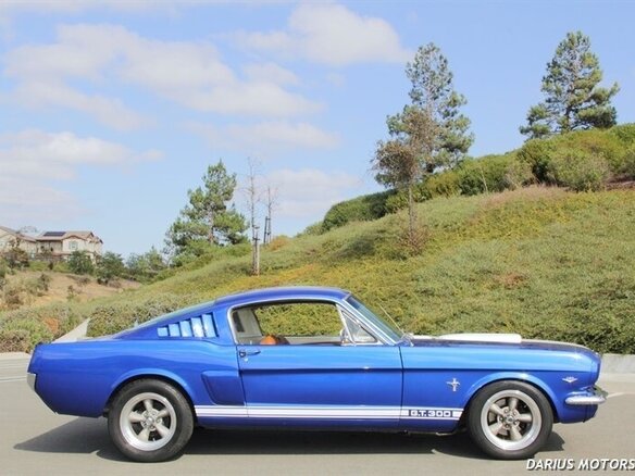 1965 Ford Mustang I, синий - вид 3