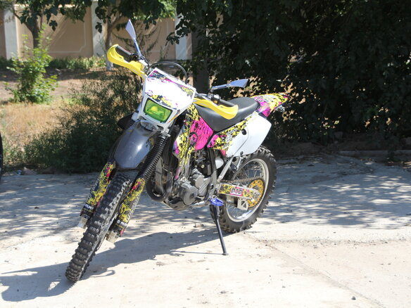 2004 Suzuki DR-Z 400, фиолетовый, 480000 рублей