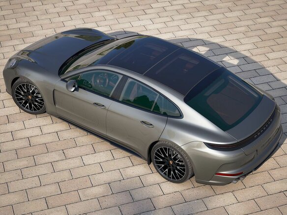 2026 Porsche Panamera 4 III, серый, 24900000 рублей - вид 4