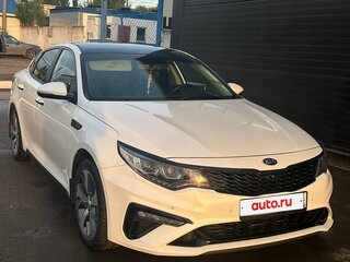 2019 Kia Optima IV Рестайлинг, белый, 2200000 рублей, вид 4